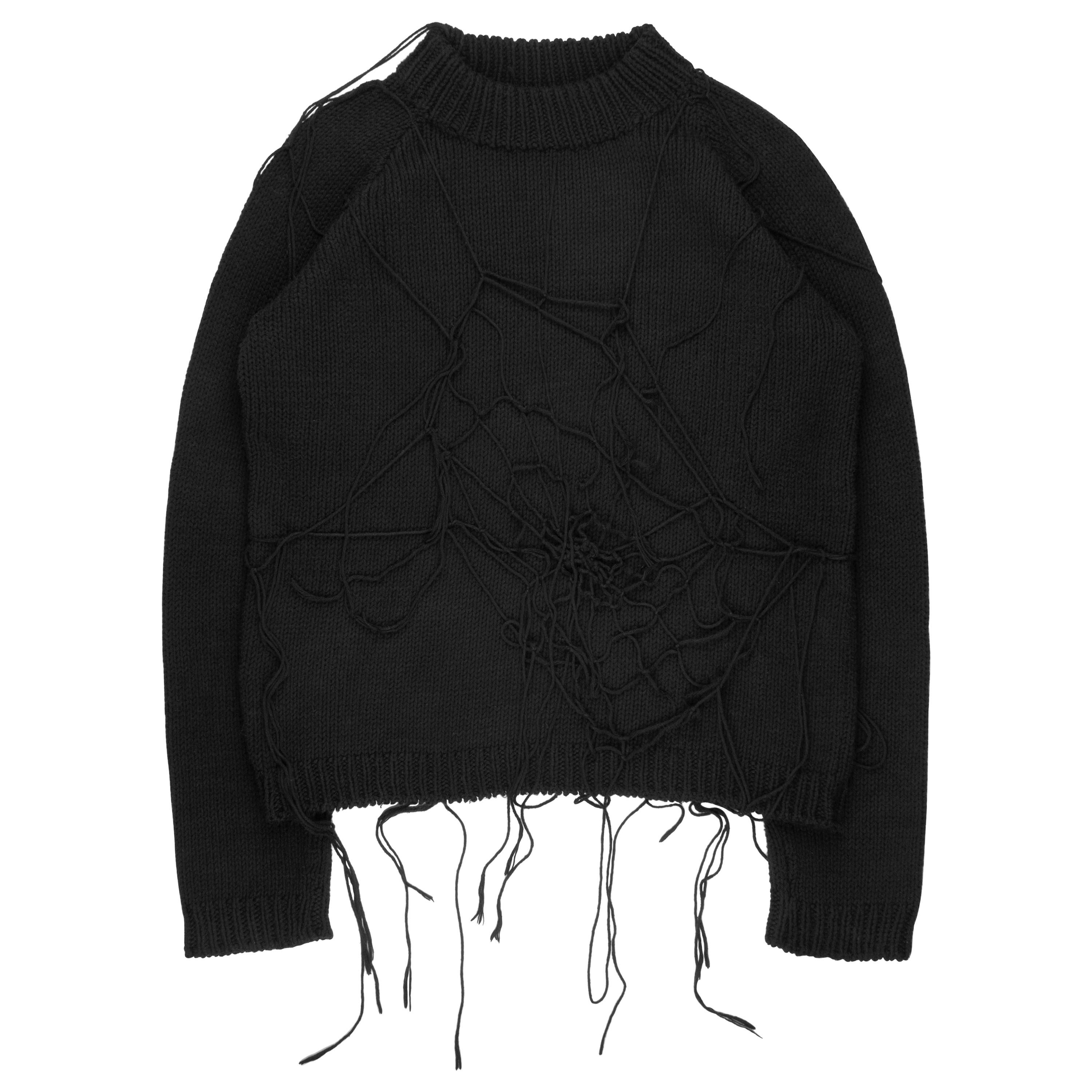 Raf Simons AW1998 Spiderweb Sweater at 1stDibs | raf simons spider web  sweater, simons price match, raf simons spiderweb sweater