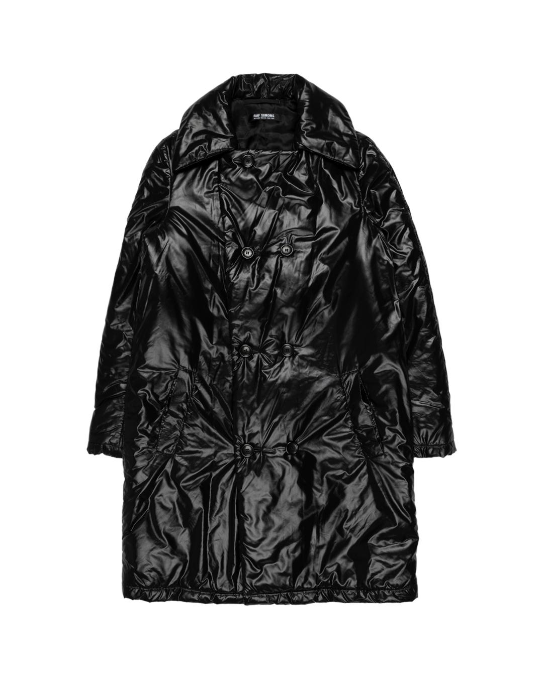 Uomo Raf Simons AW2006 Cappotto oversize in poliammide in vendita