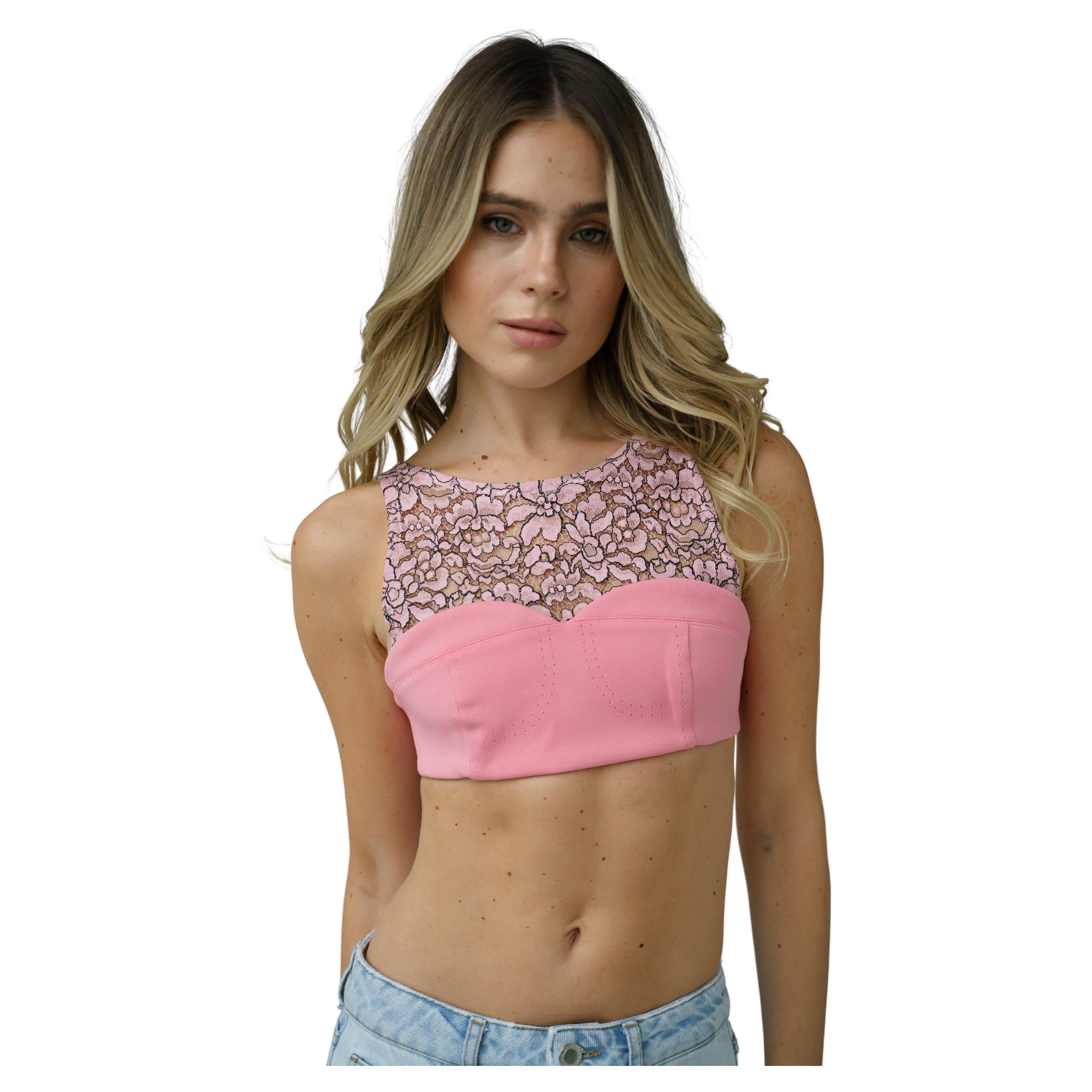 Raf Simons Christian Dior 2014 pink top (Barbie style) For Sale