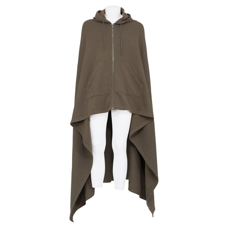 RAF SIMONS FW 05 Rare and Iconic Hooded Cape For Sale at 1stDibs