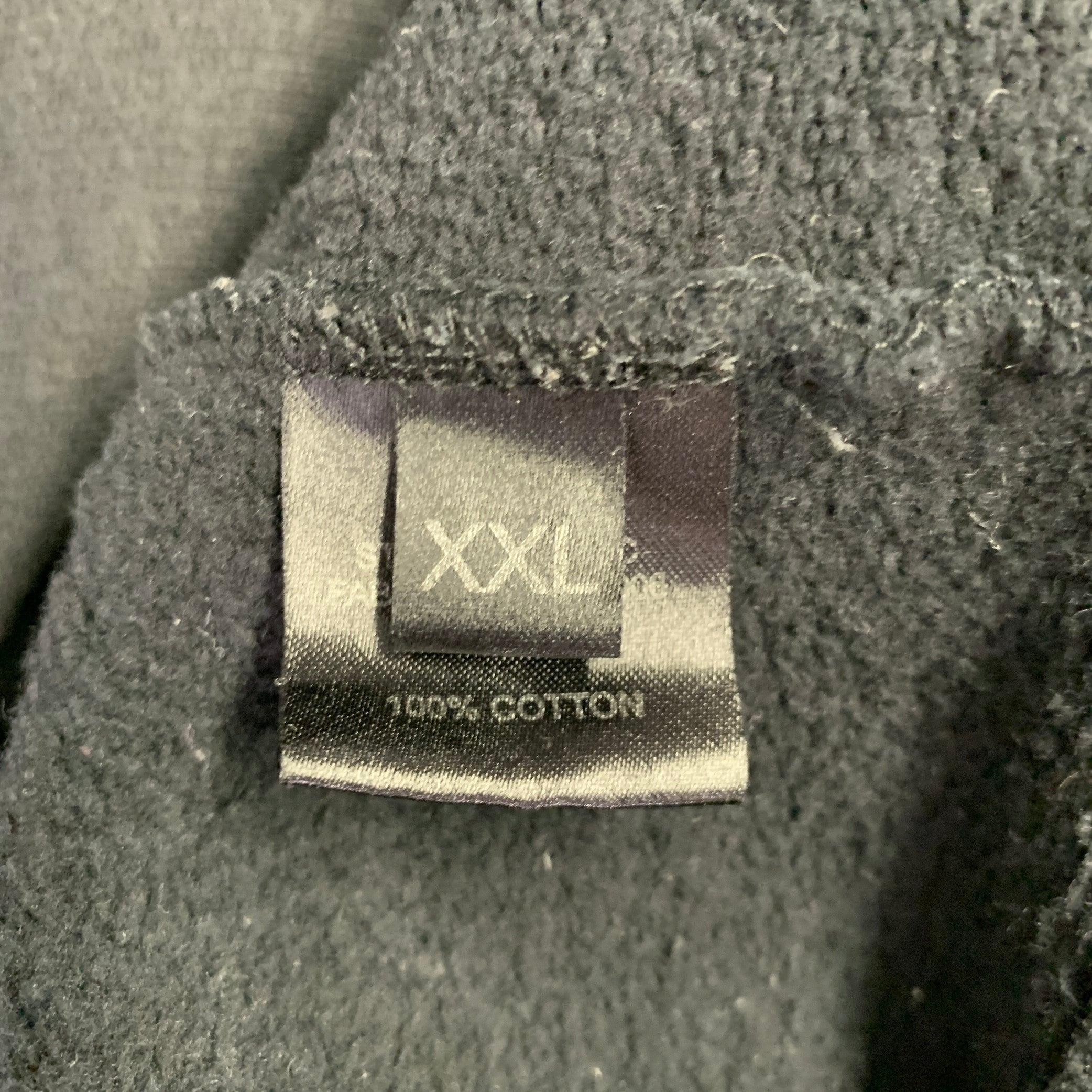 RAF SIMONS Size XXL Black Patches Cotton Crew-Neck Sweatshirt 7