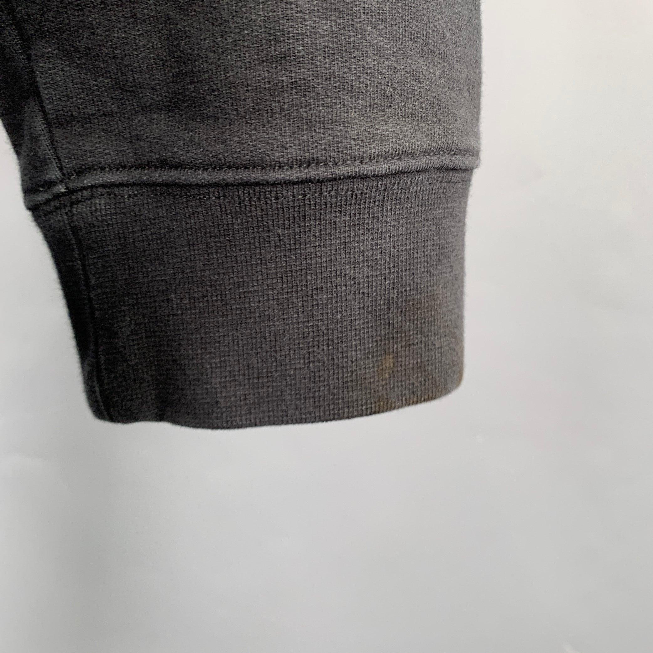 RAF SIMONS Size XXL Black Patches Cotton Crew-Neck Sweatshirt 4