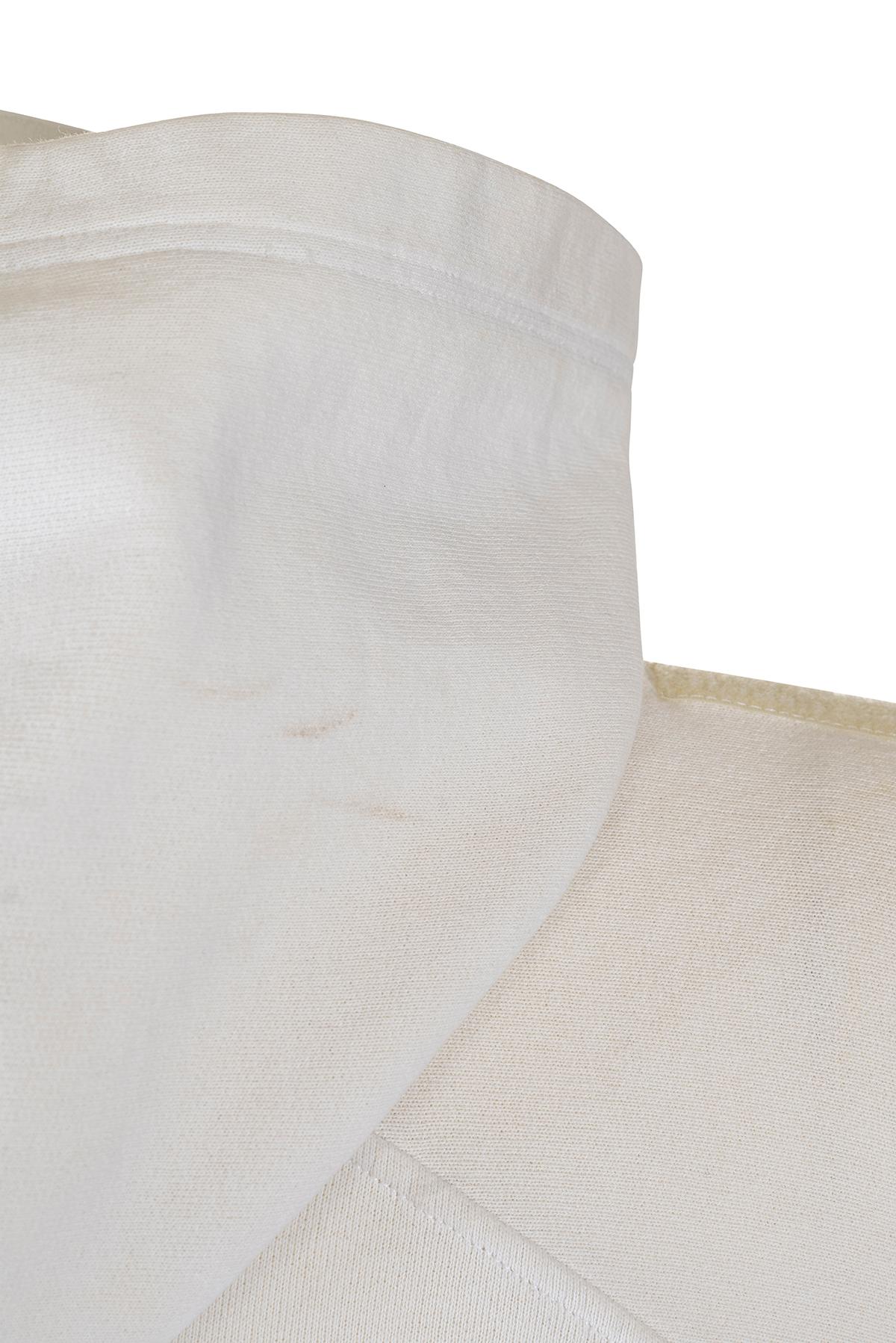 RAF SIMONS SS 02 Rara e icónica sudadera sin mangas con capucha 'Kollaps en venta 3