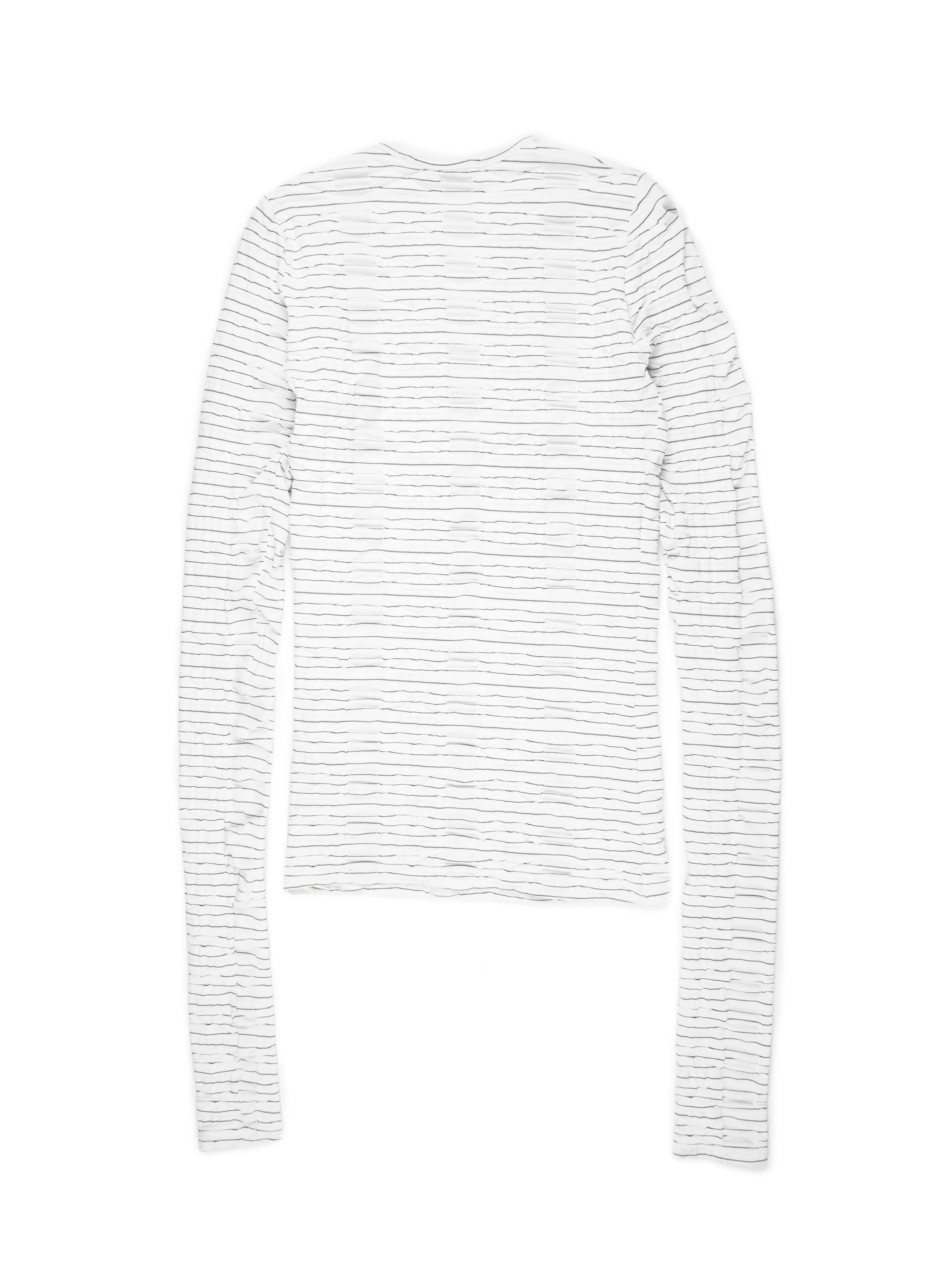 Raf Simons SS2008 Textured Long Sleeve Shirt In Good Condition In Beverly Hills, CA