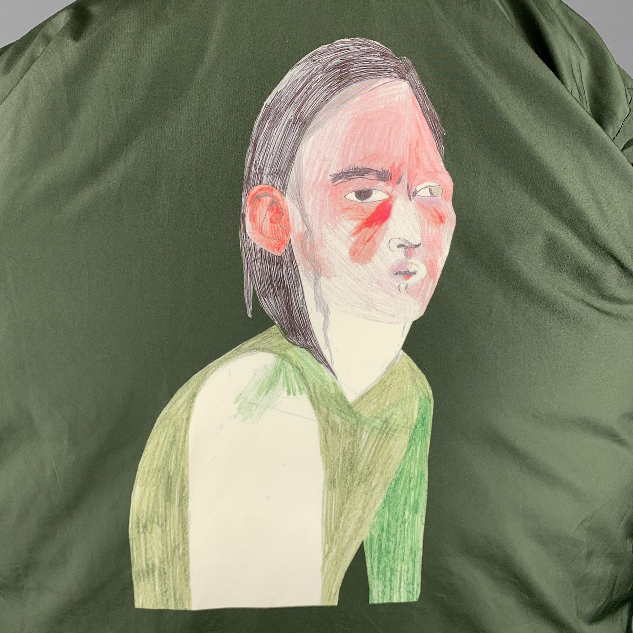 Men's RAF SIMONS - TO THE ARCHIVES NO LONGER RELEVANT Size S Black Down Filled Jacket