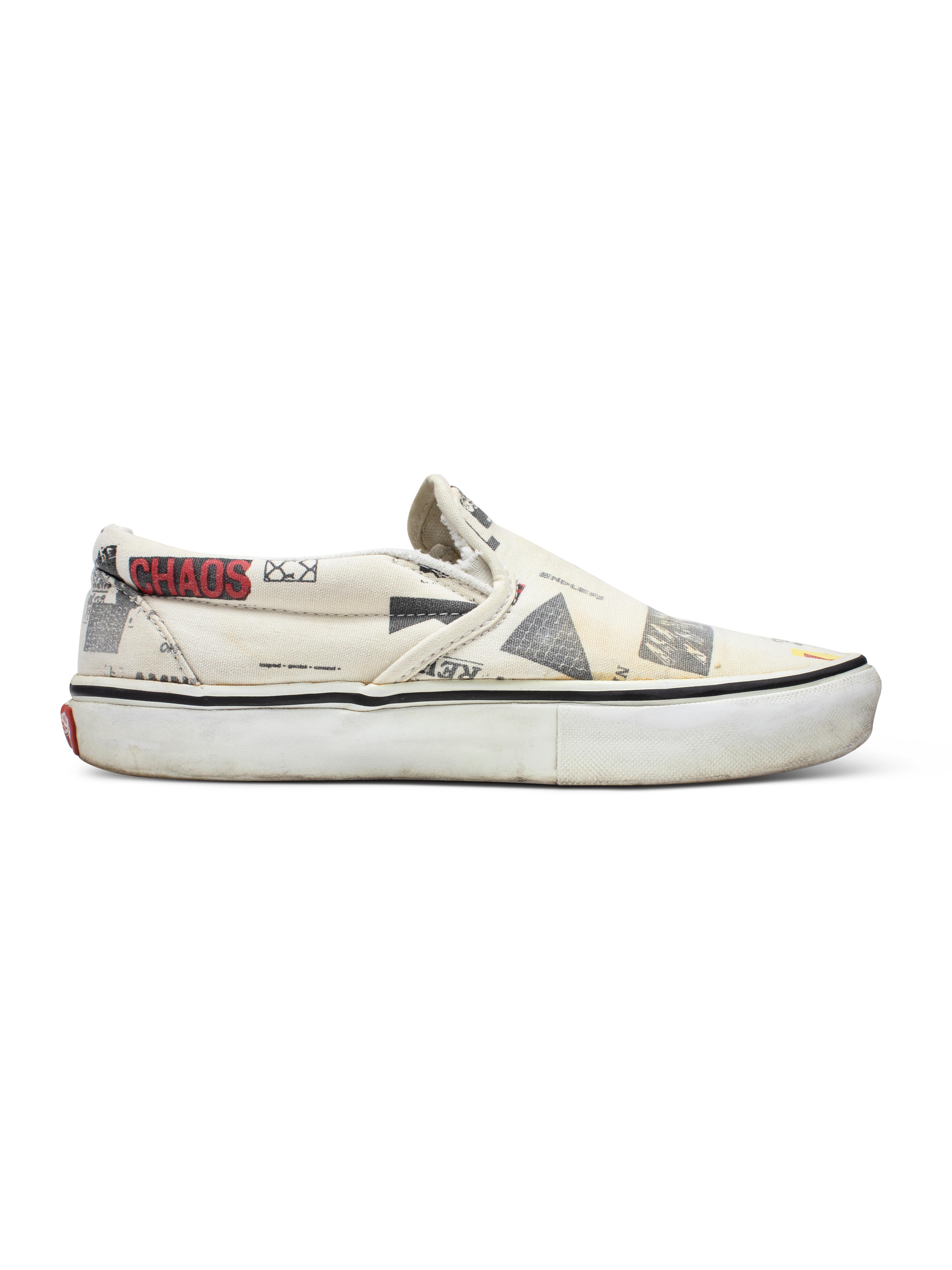 Raf Simons x Comme des Garçons x Colette x Vans 2005 Slip Ons at 1stDibs | raf  simons vans, raf simons cdg vans, raf x collete x cdg