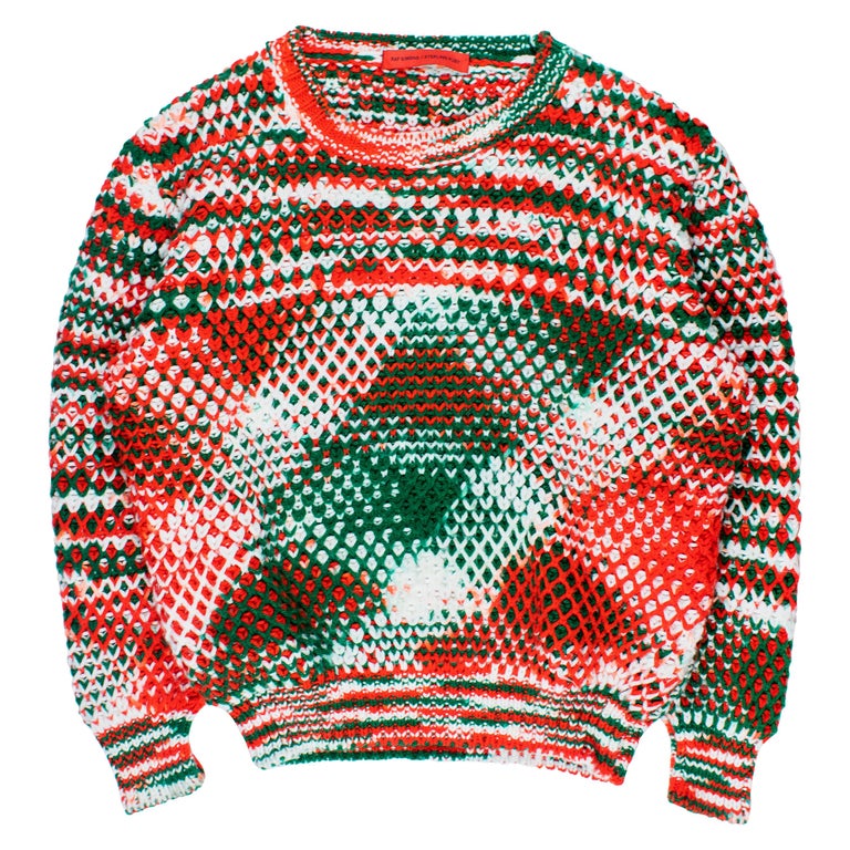 Raf Simons x Sterling Ruby AW2014 Acrylic Sweater at 1stDibs
