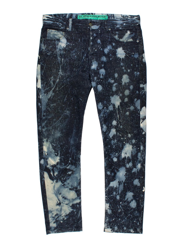 Raf Simons x Sterling Ruby SS2010 Bleached Denim at 1stDibs | raf ...