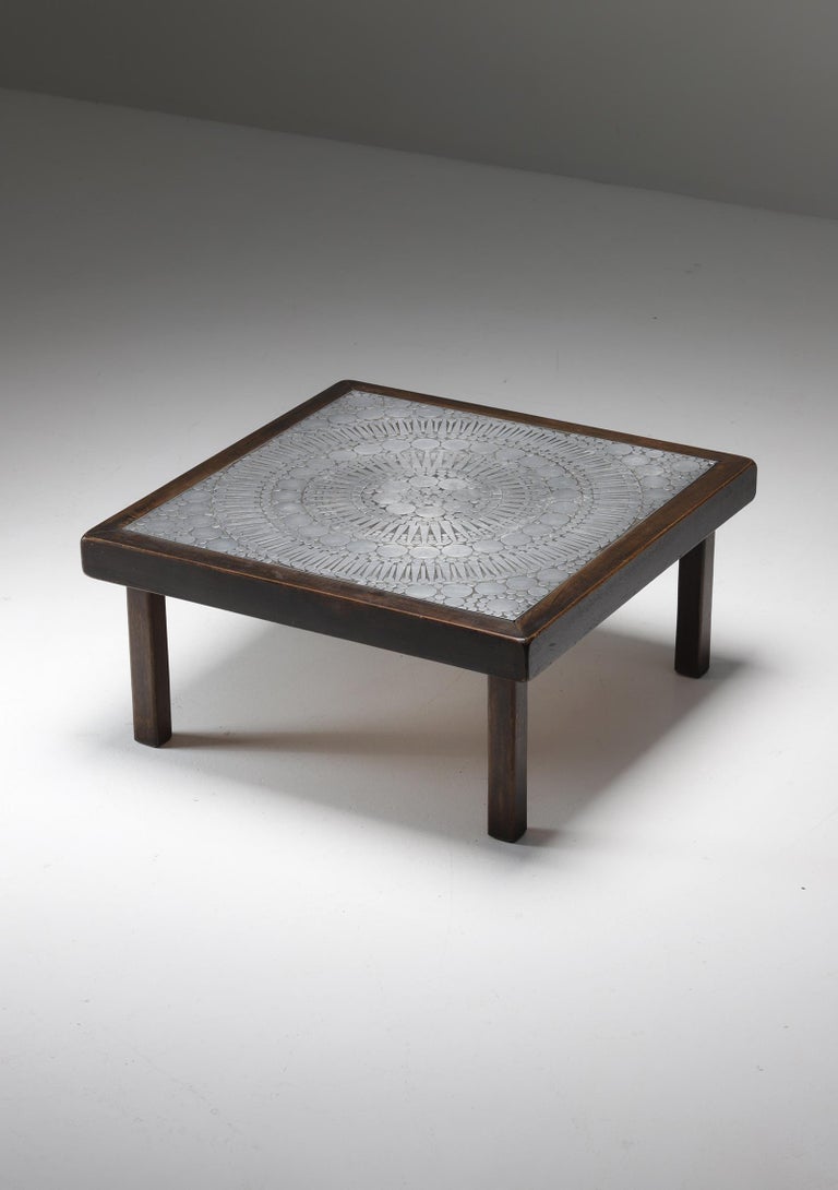 Raf Verjans Coffee Table with Mosaic Pattern, 1970 For Sale at 1stDibs