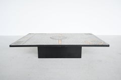 Raf Verjans Rectangular Mosaic Coffee Table, Belgium, 1970