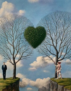 Apollo e Dafne. Stampa in edizione limitata, Surrealismo, Artista polacco affermato