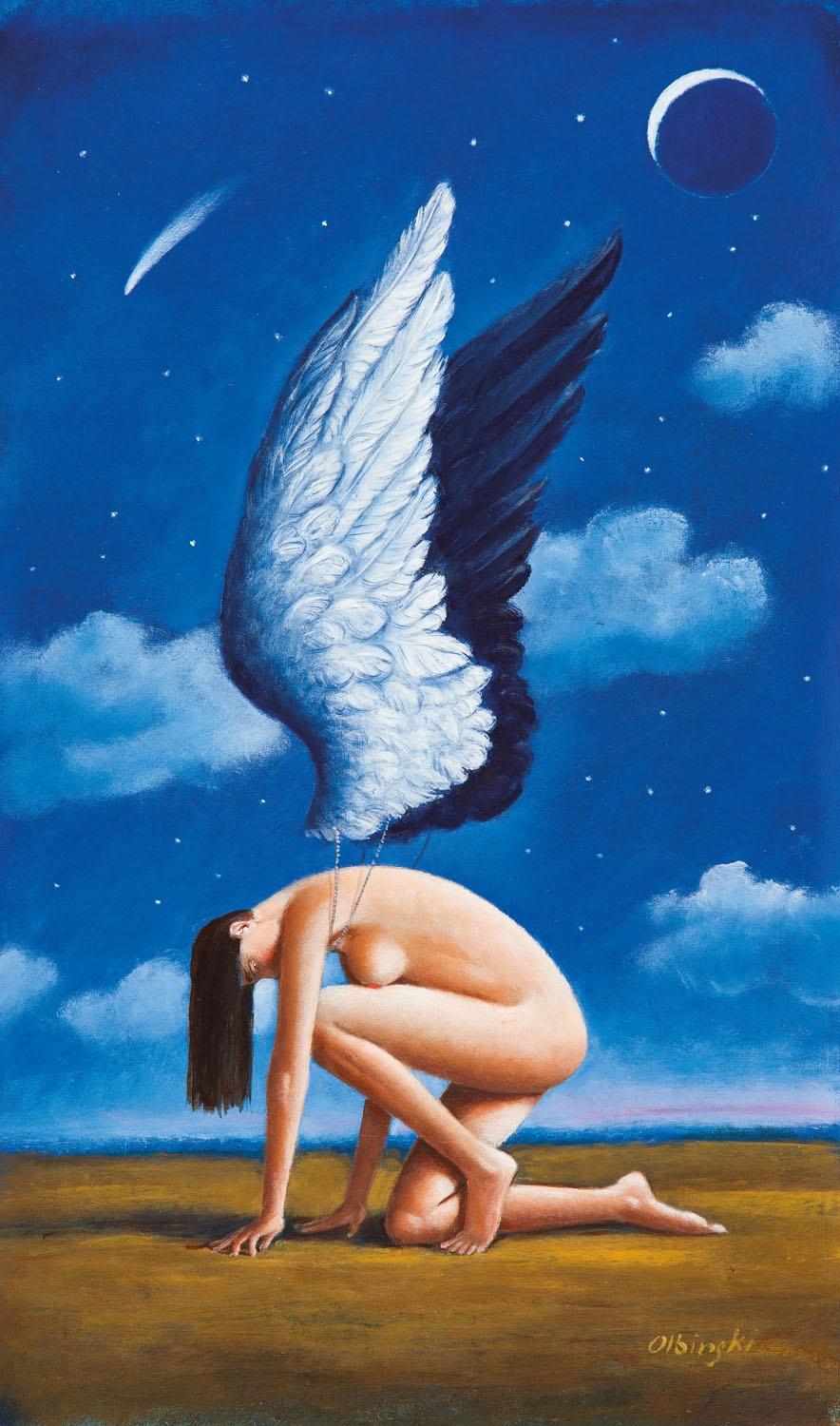 Geburt eines tanzenden Sterns, limitierte Auflage, Surreal,  Gegründete polnische Künstlerin