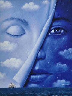 Face, limited edition, Surreal,  Established Polish artist