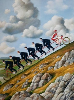 Nature of reality. Limited edition print Surreal Established Polish artist