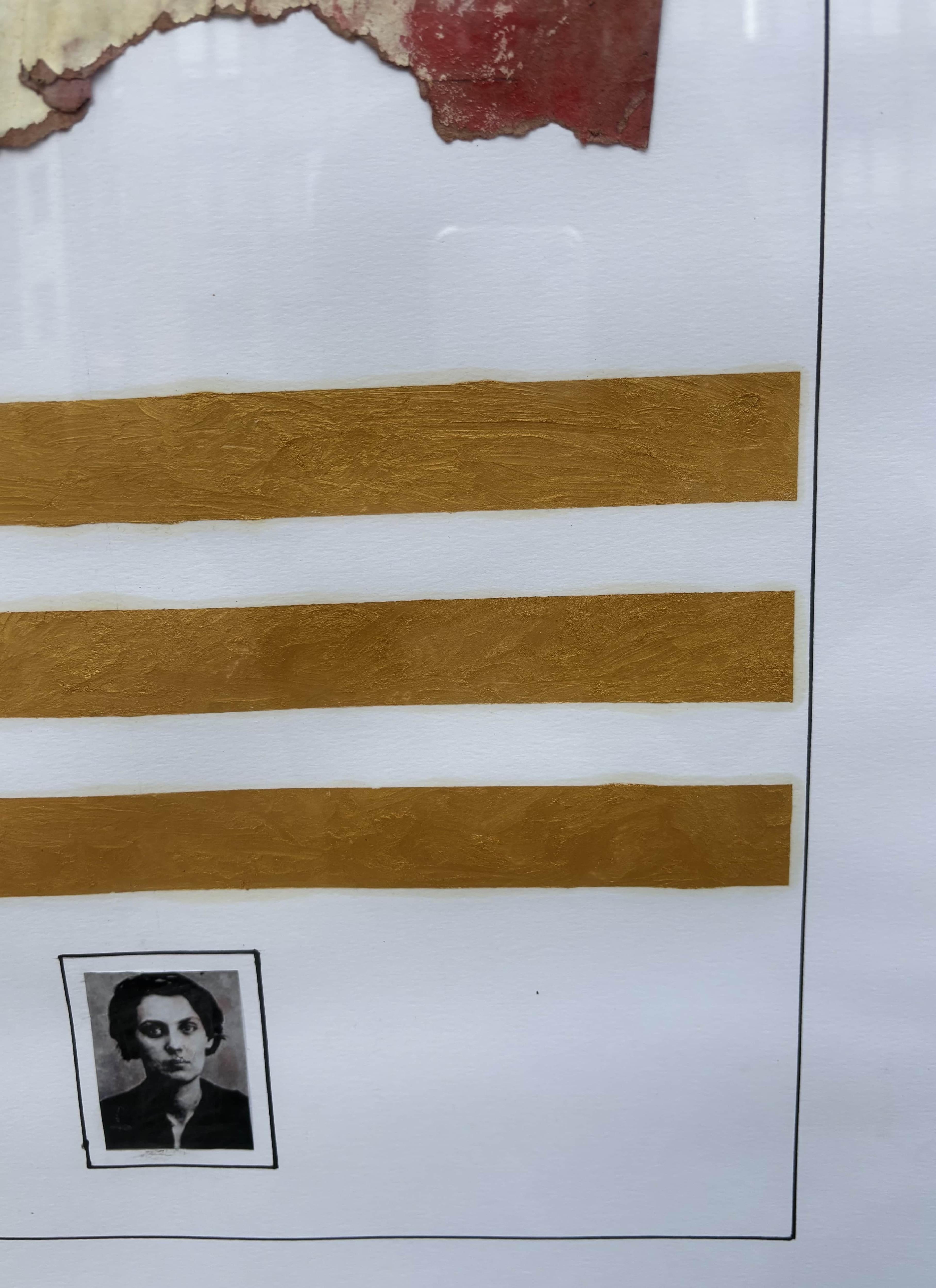 DIME_0315 - Marron Abstract Painting par Rafa Pérez Alegre