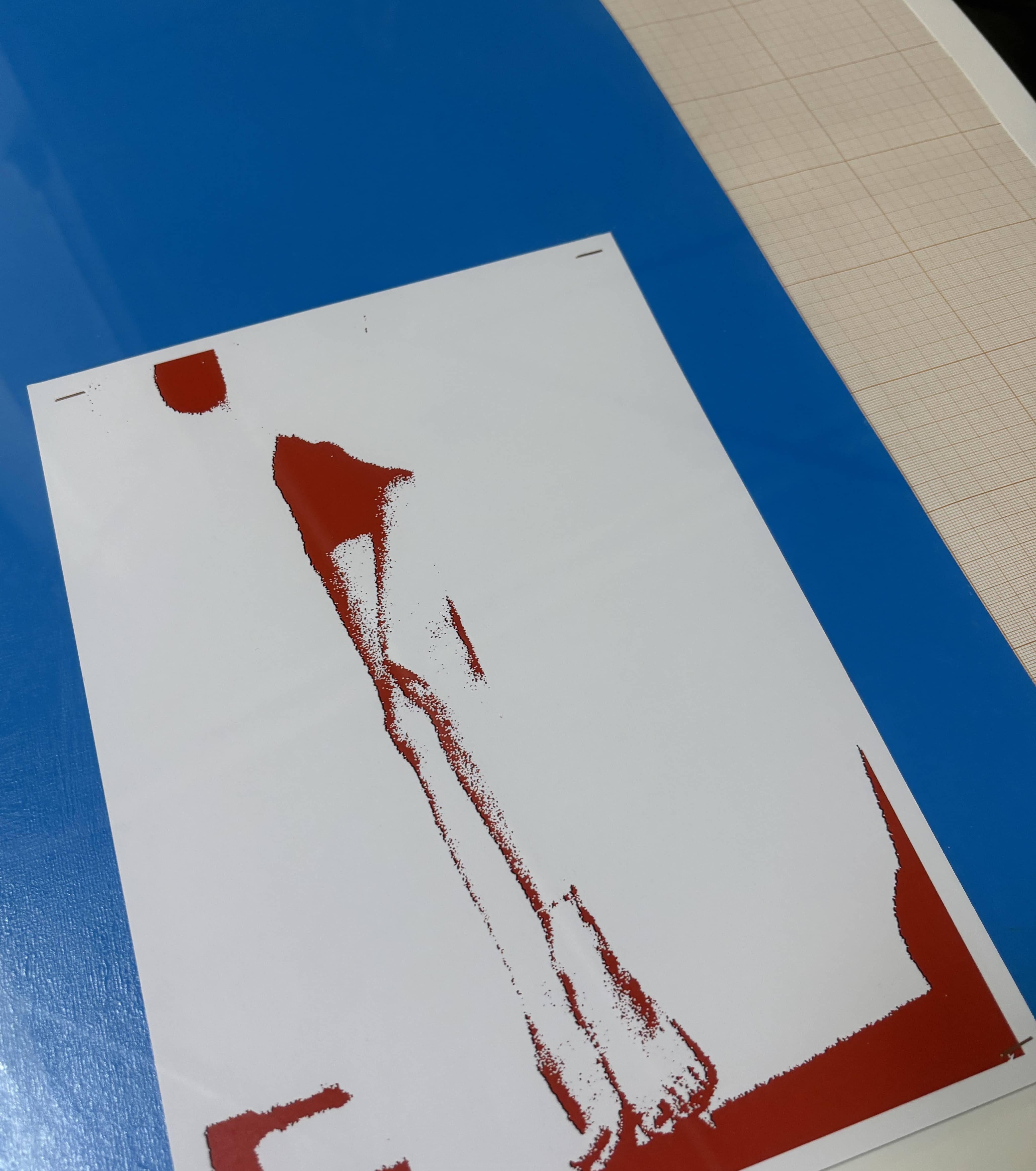 LAY LADY LAY_0475 - Abstract Geometric Painting by Rafa Pérez Alegre