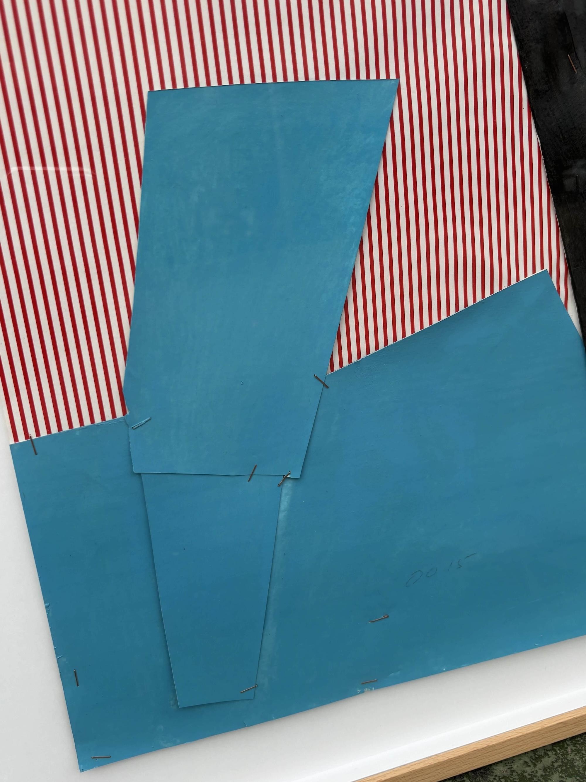 MELTING POT _0356 (Blau), Abstract Painting, von Rafa Pérez Alegre