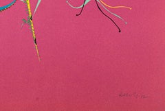 Composition - Original Lithograph by Raphael Alberti - 1972