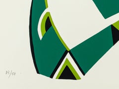 Komposition – Lithographie von Raphael Alberti – 1972