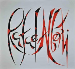 Creative Sign  - Original Serigraph by Raphael Alberti - 1973