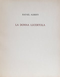 La Donna Lucertola, grabado moderno de Rafael Alberti