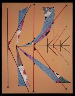 Letter K by Rafael Alberti - Original Lithograph by Rafael Alberti - 1972