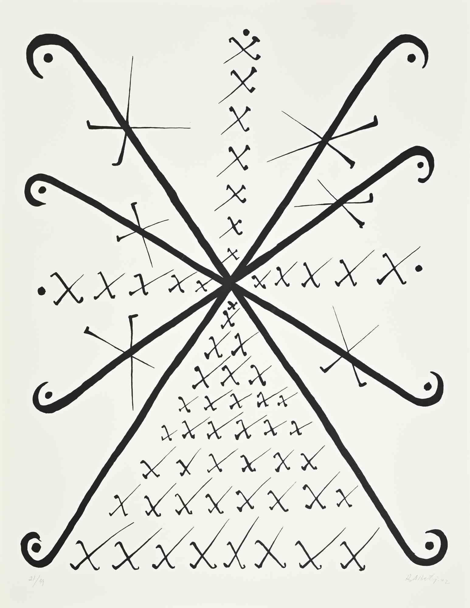 Der Buchstabe X aus der Serie Alphabet ist eine Lithographie von Rafael Alberti aus dem Jahr 1972.

Gute Bedingungen.


Rafael Alberti (El Puerto de Santa Maria 1902 - El Puerto de Santa Maria 1999) Der 1902 in Puerto de Santa Maria geborene