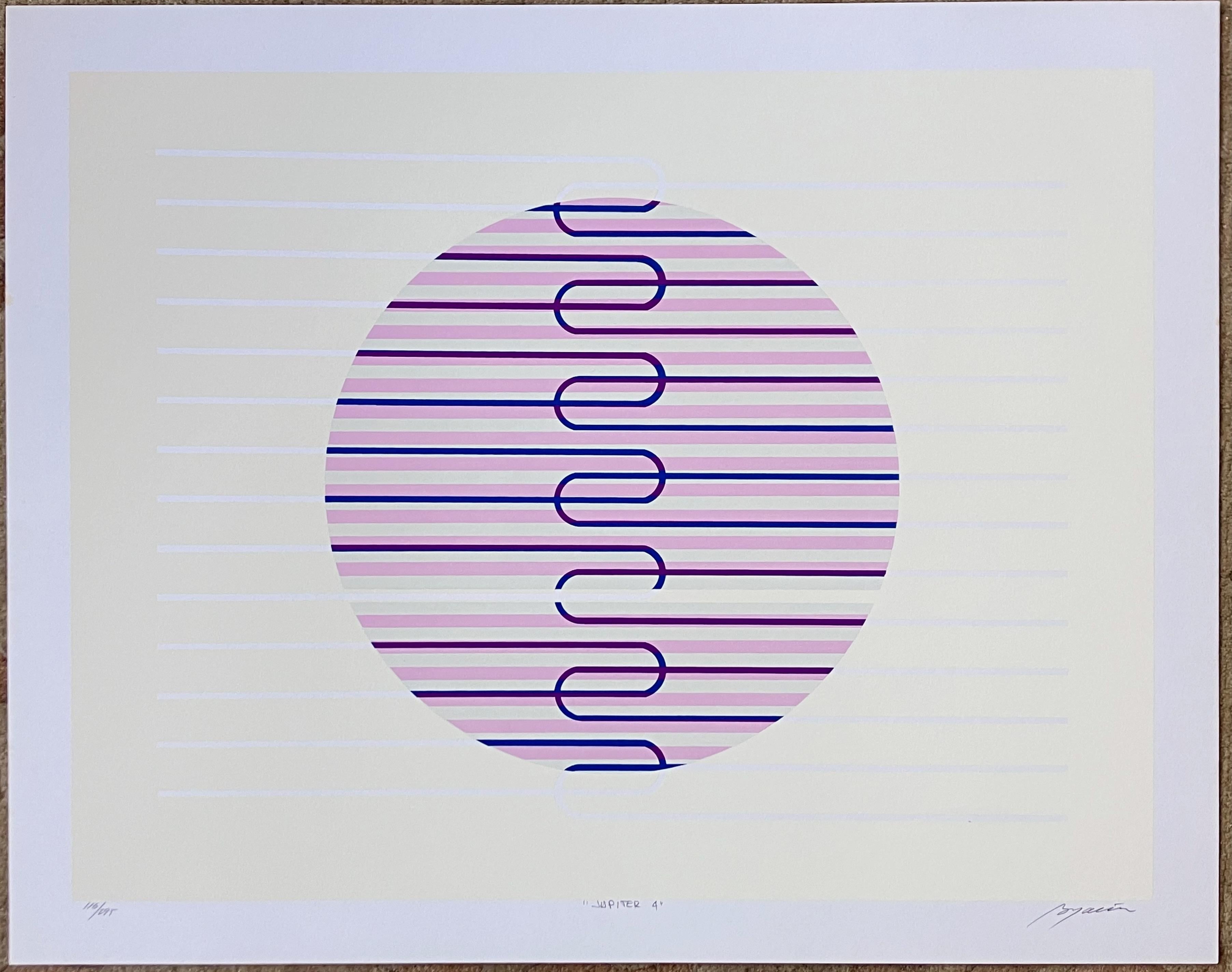 Rafael Bogarin Abstract Print - Jupiter 4