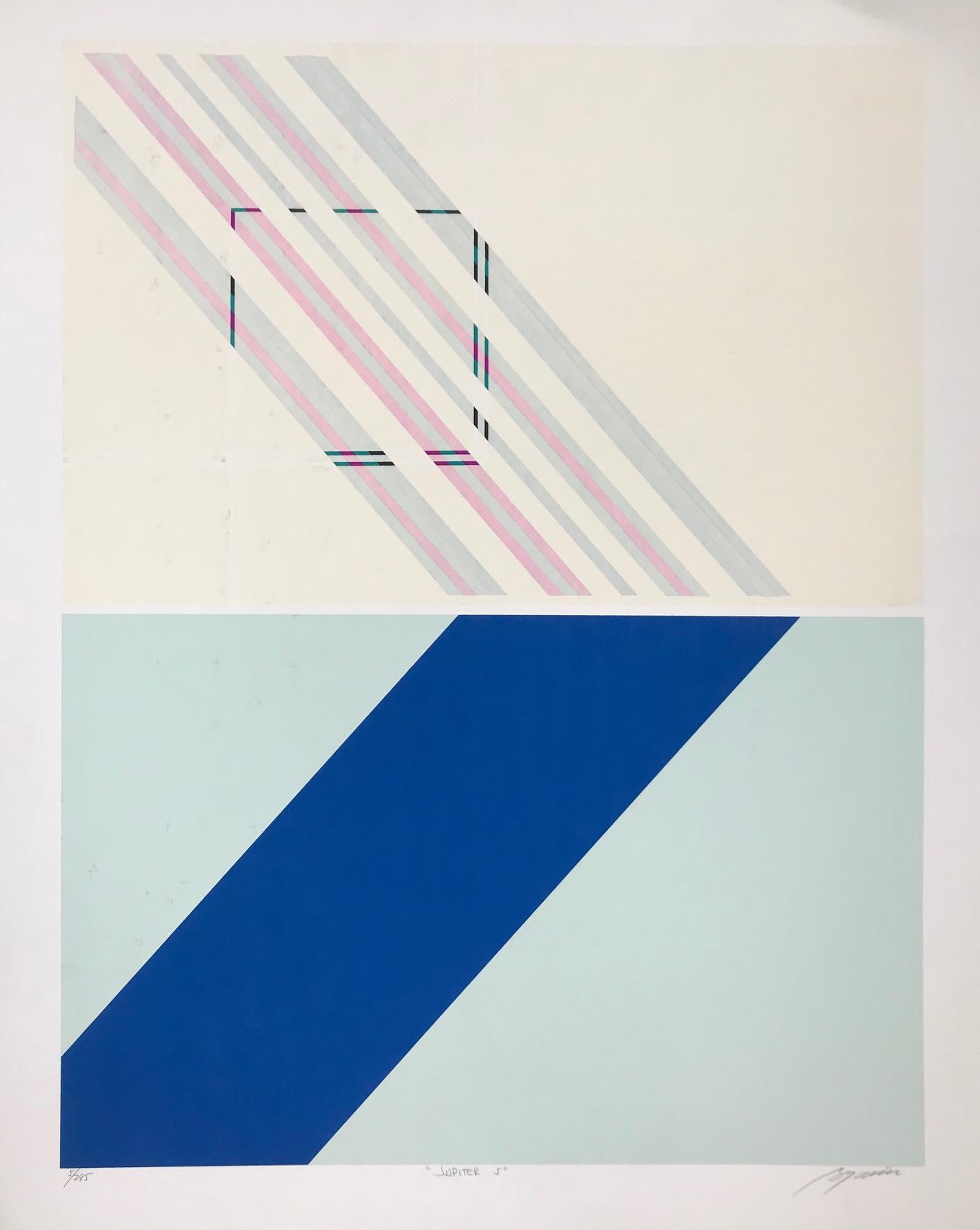 Rafael Bogarin Abstract Print - Jupiter 5 (Edition 5/295)