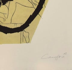 Los Juegos - Lithograph by Rafael Canogar - 2008