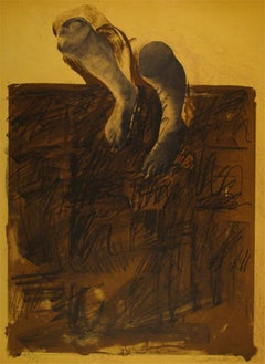 RAFAEL CANOGAR: El Caminante - Lithograph on paper, Spanish conceptualism