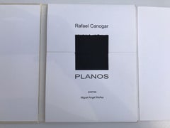 Rafael Canogar Spanish Artist Original Hand Signed silkscreen set, "Planos" 2007