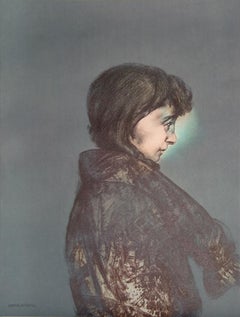 Portafoglio della Galeria A Misrachi, 20 litografie moderne di Rafael Coronel