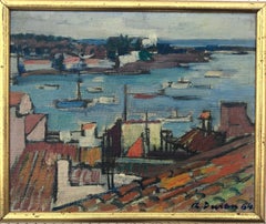 Cadaques oil painting european art seascape urbanscape Spain
