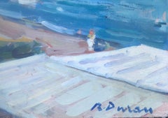 Cadaques Spain oil painting seascape landscape spanish