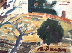 Cadaques Spain oil painting spanish mediterranean landscape