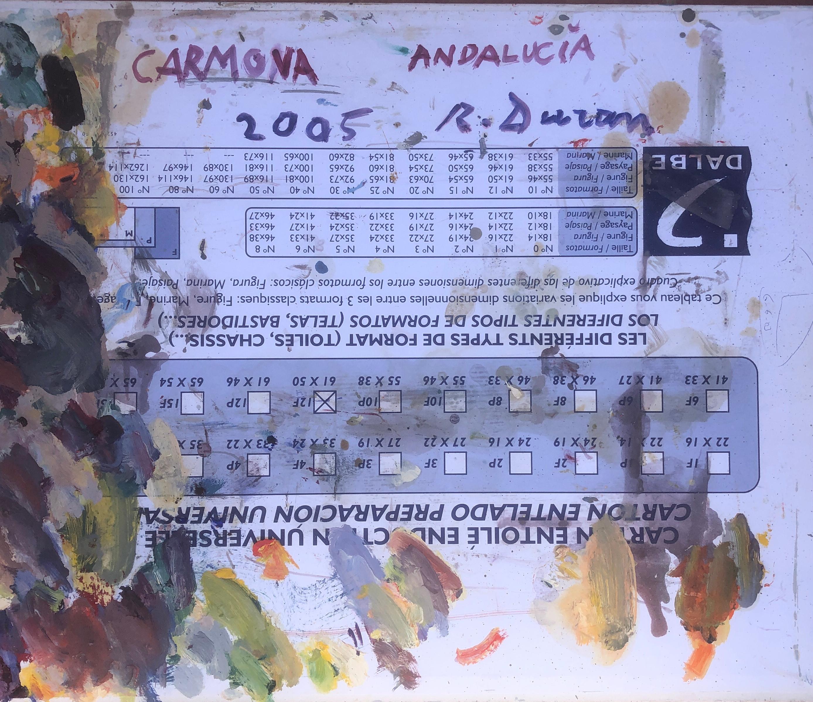 Carmona Andalucia Spain oil painting spanish landscape For Sale 1