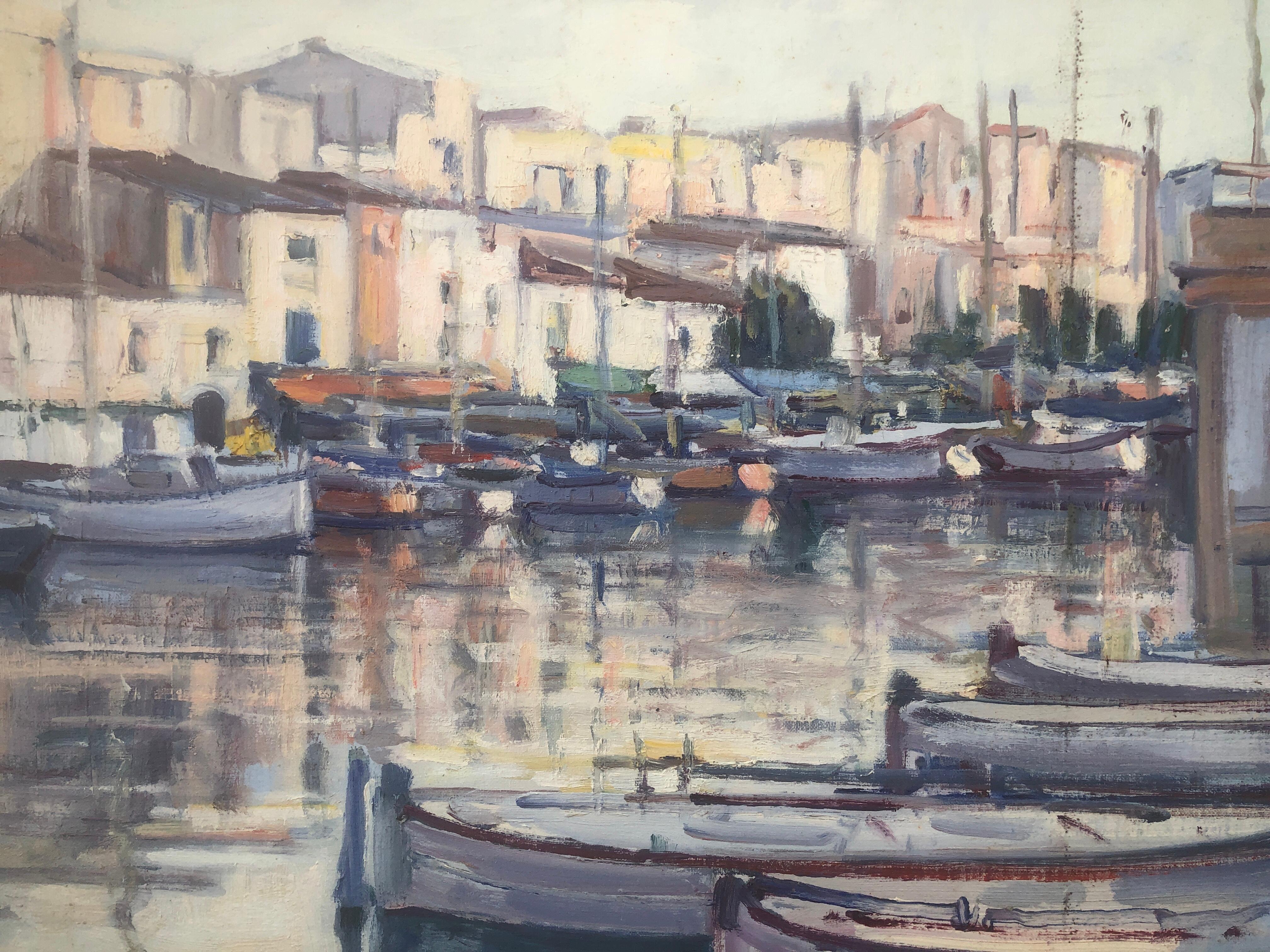 Ciutadella Menorca, Spanien, Ölgemälde 2