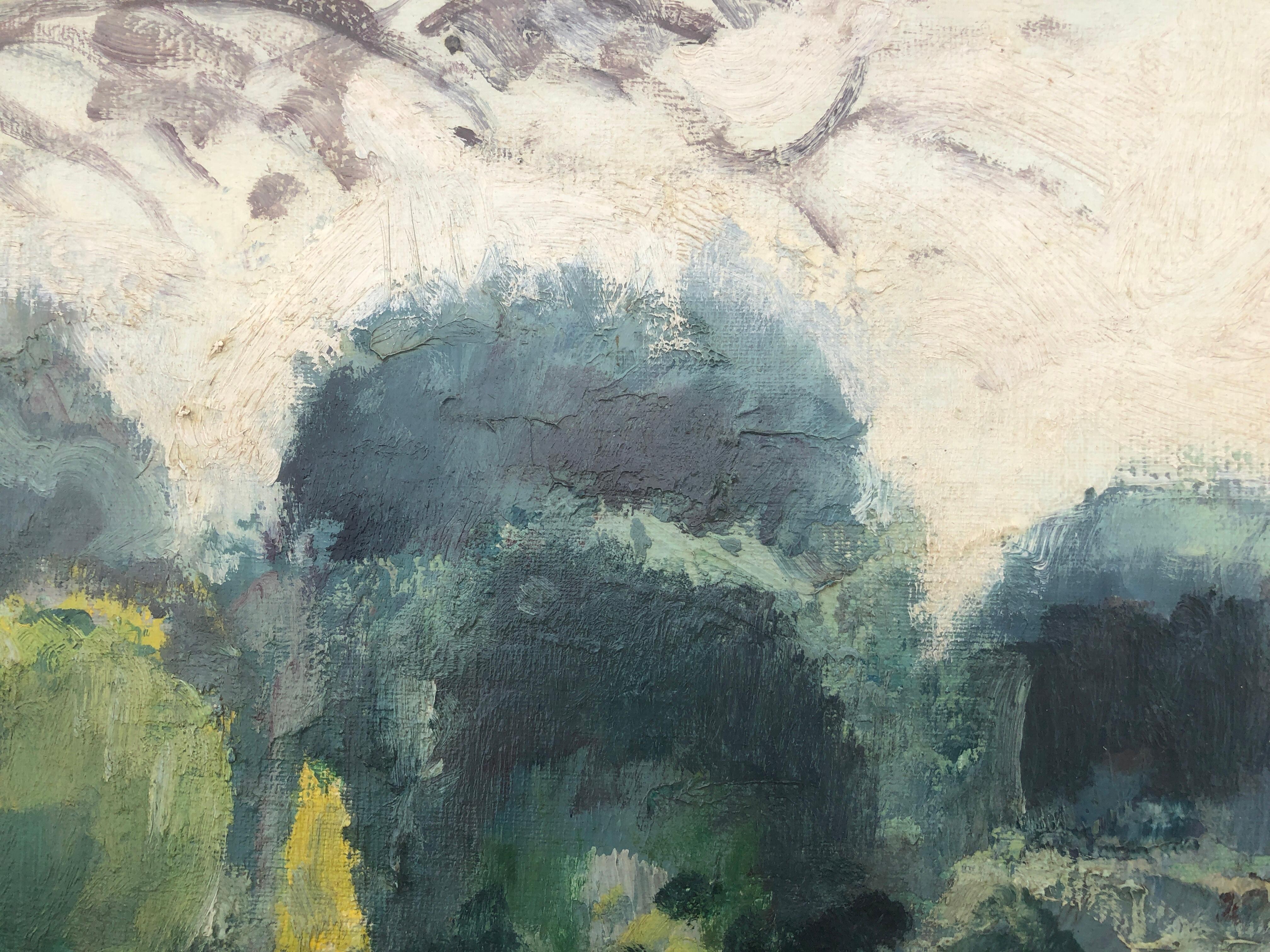 Rafael Duran Benet (1931-2015) - Giverny - Öl auf Leinwand auf Karton
Maße Öl 33x41 cm.
Rahmenlos.

Rafael Duran Benet (Terrassa, 1931 - Barcelona, 2015) ist ein katalanischer Maler, Neffe des Malers Rafael Benet. Er ist ein Schüler von Manolo Hugué