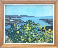 Costa Brava oil painting spanish seascape mediterranean european art