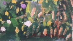 Champs de Jaén Espagne peinture à l'huile paysage espagnol