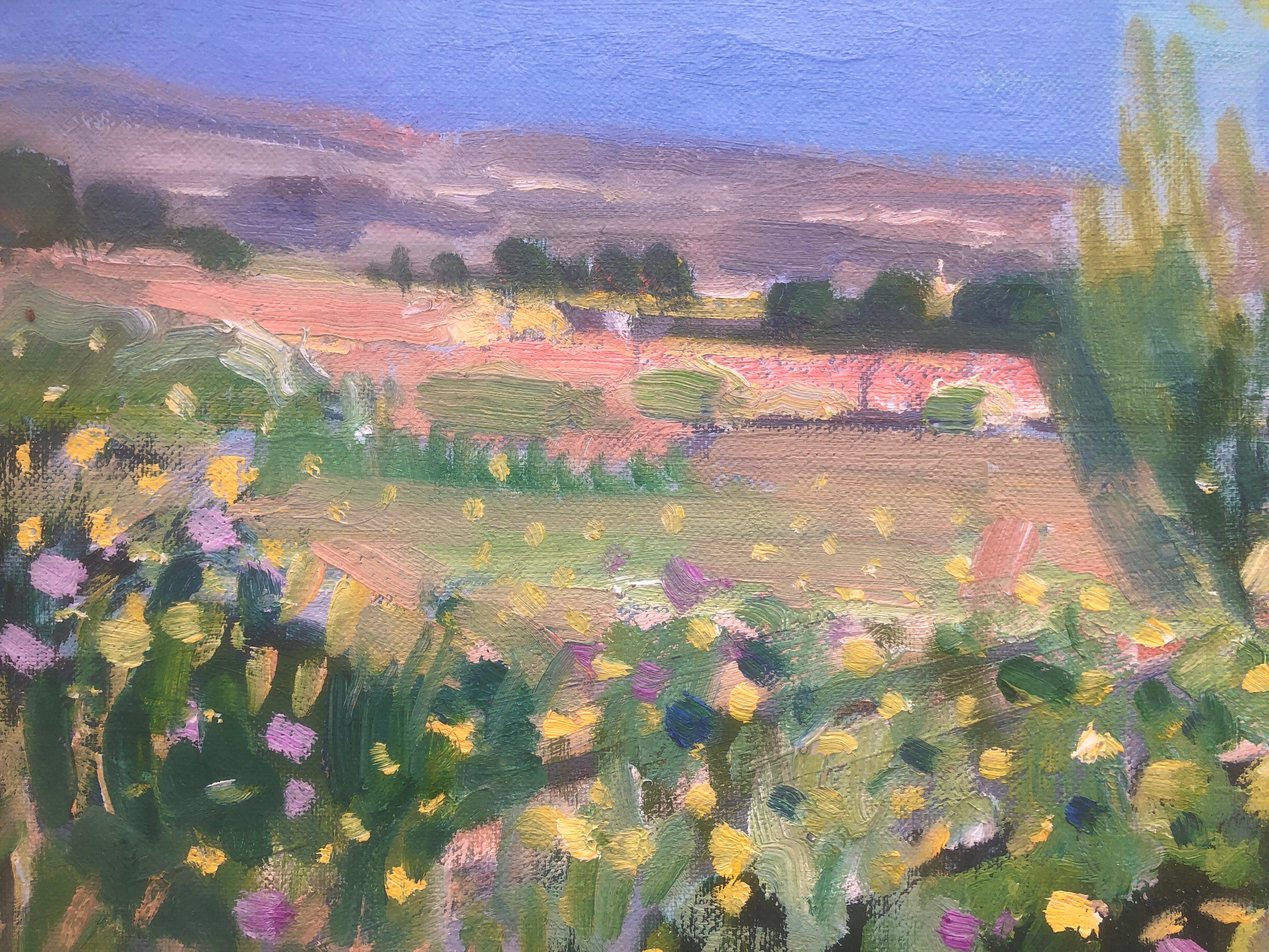 Fields of Jaén Spain oil painting spanish landscape For Sale 3