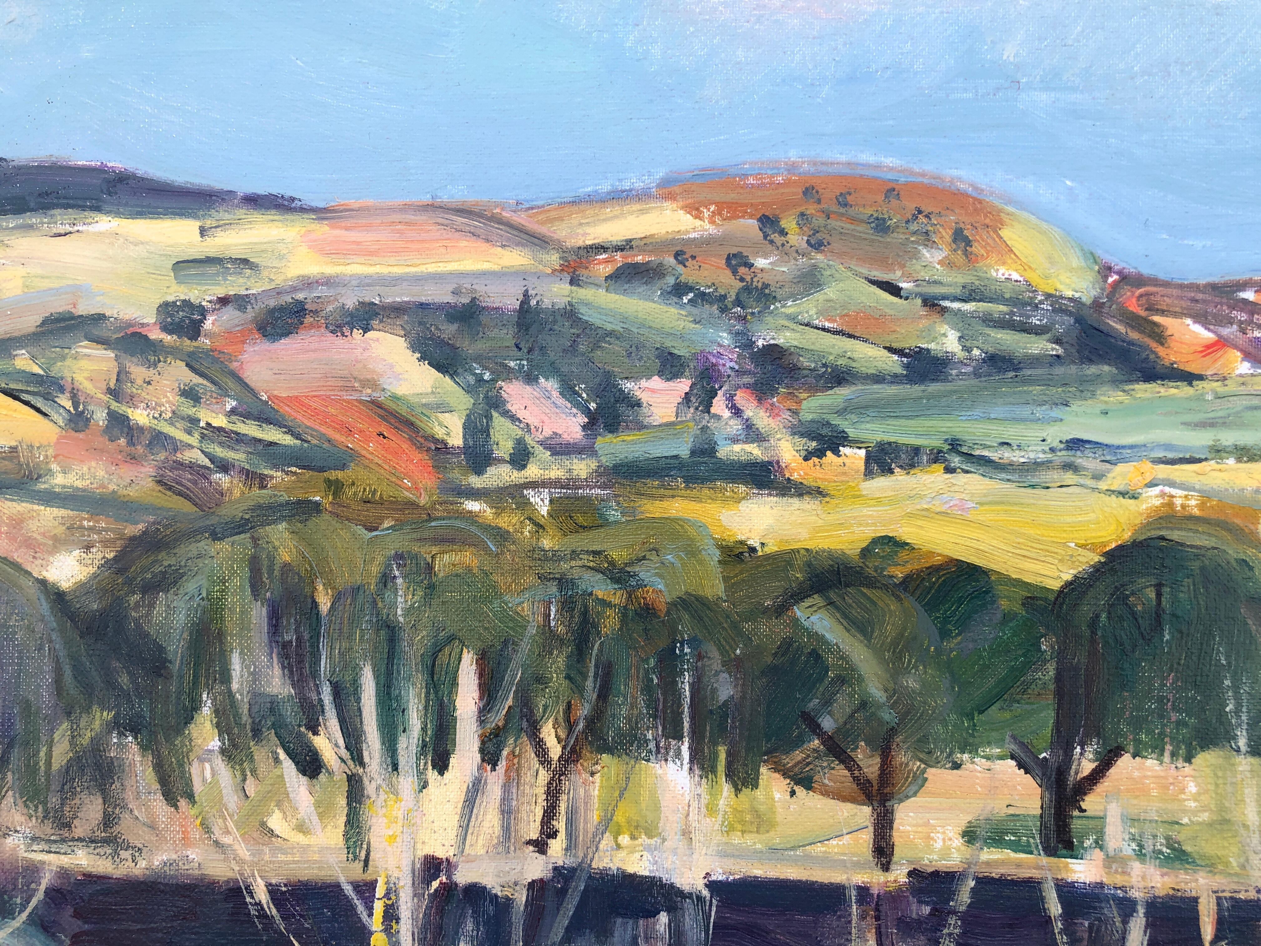Rafael Duran Benet (1931-2015) - Paisaje de Sicilia Italia - Óleo sobre lienzo sobre cartón
Medidas del óleo 46x55 cm.
Sin marco.

Rafael Duran Benet (Terrassa, 1931 - Barcelona, 2015) es un pintor catalán, sobrino del también pintor Rafael Benet.