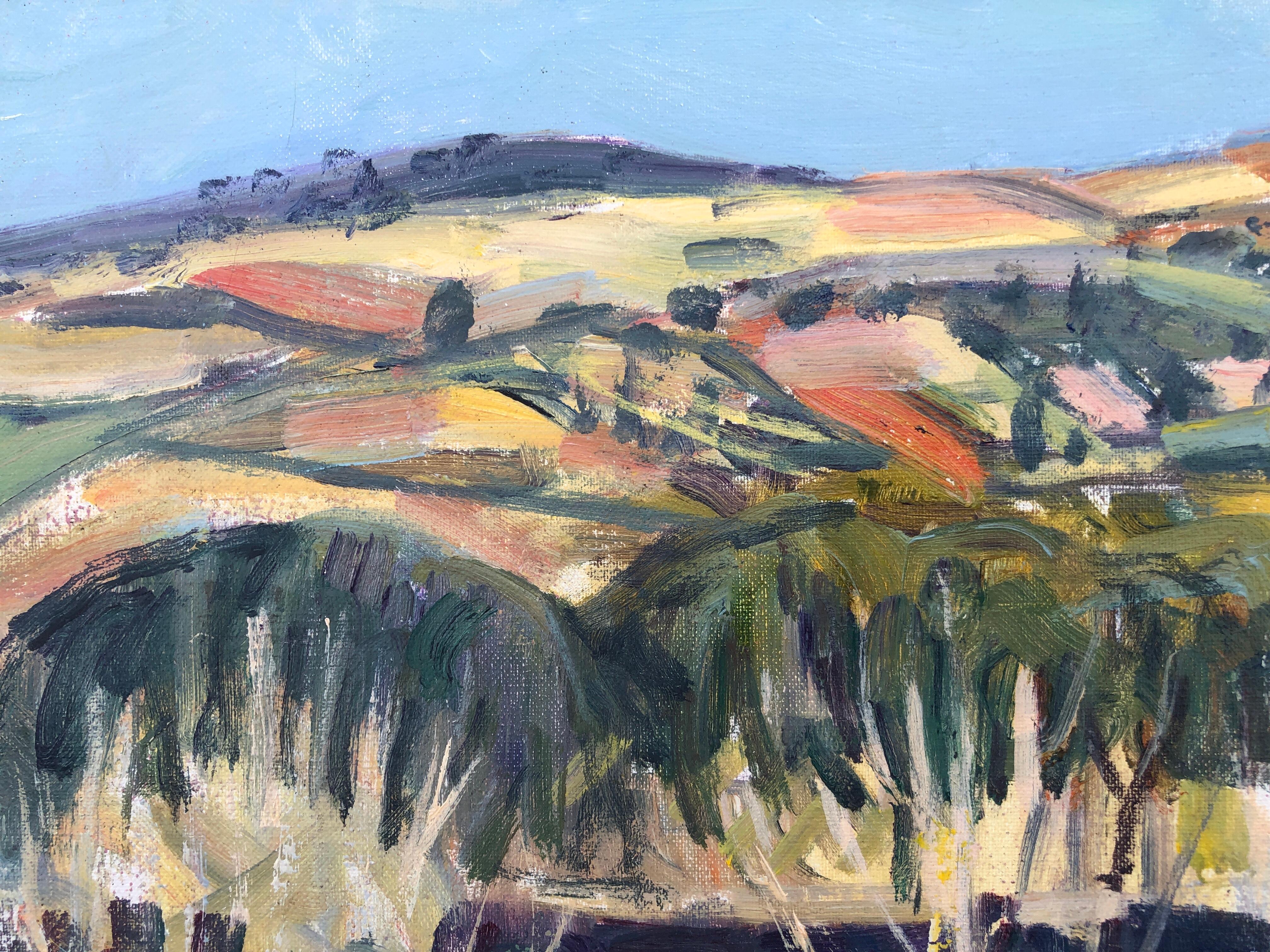 Paisaje de Sicilia Italia pintura al óleo arte europeo paisaje 1