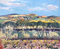 Paisaje de Sicilia Italia pintura al óleo arte europeo paisaje