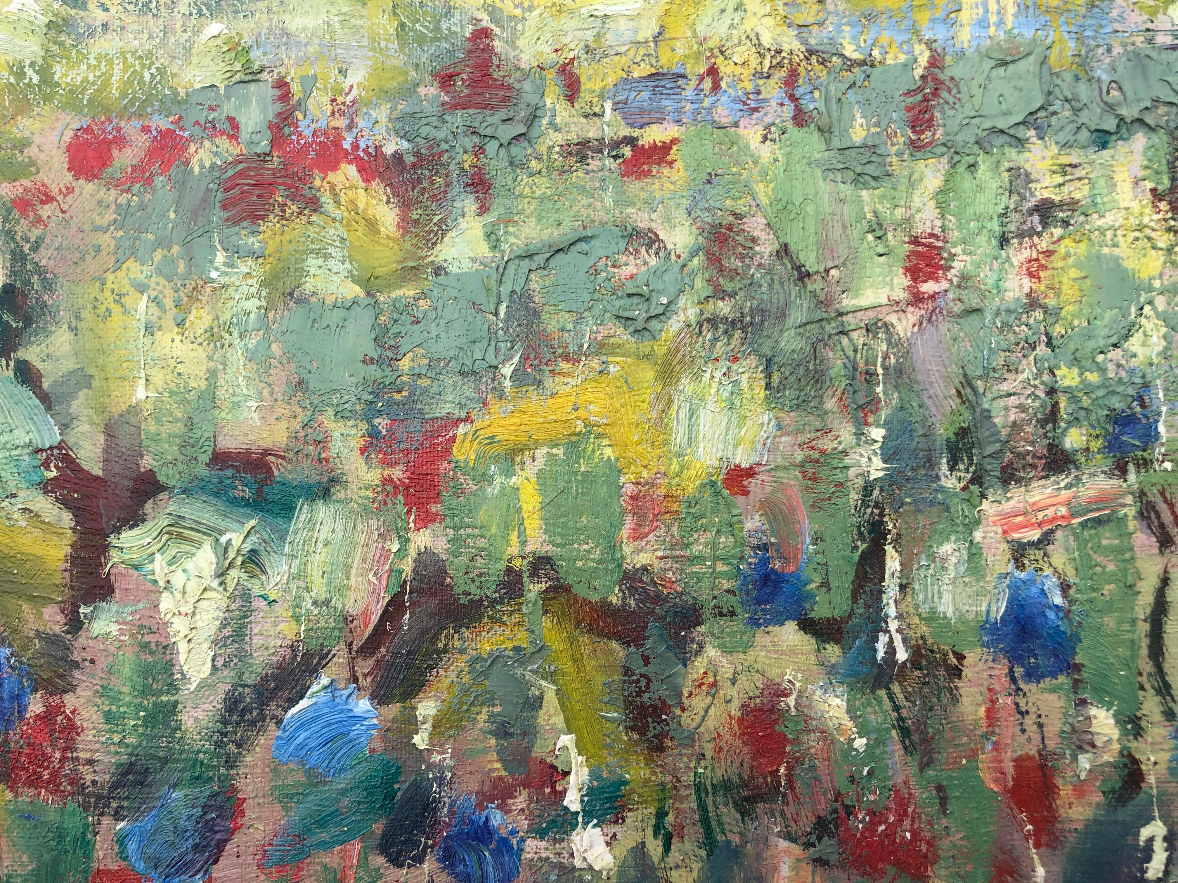 Paesaggio pittura ad olio arte europea Spagna 1