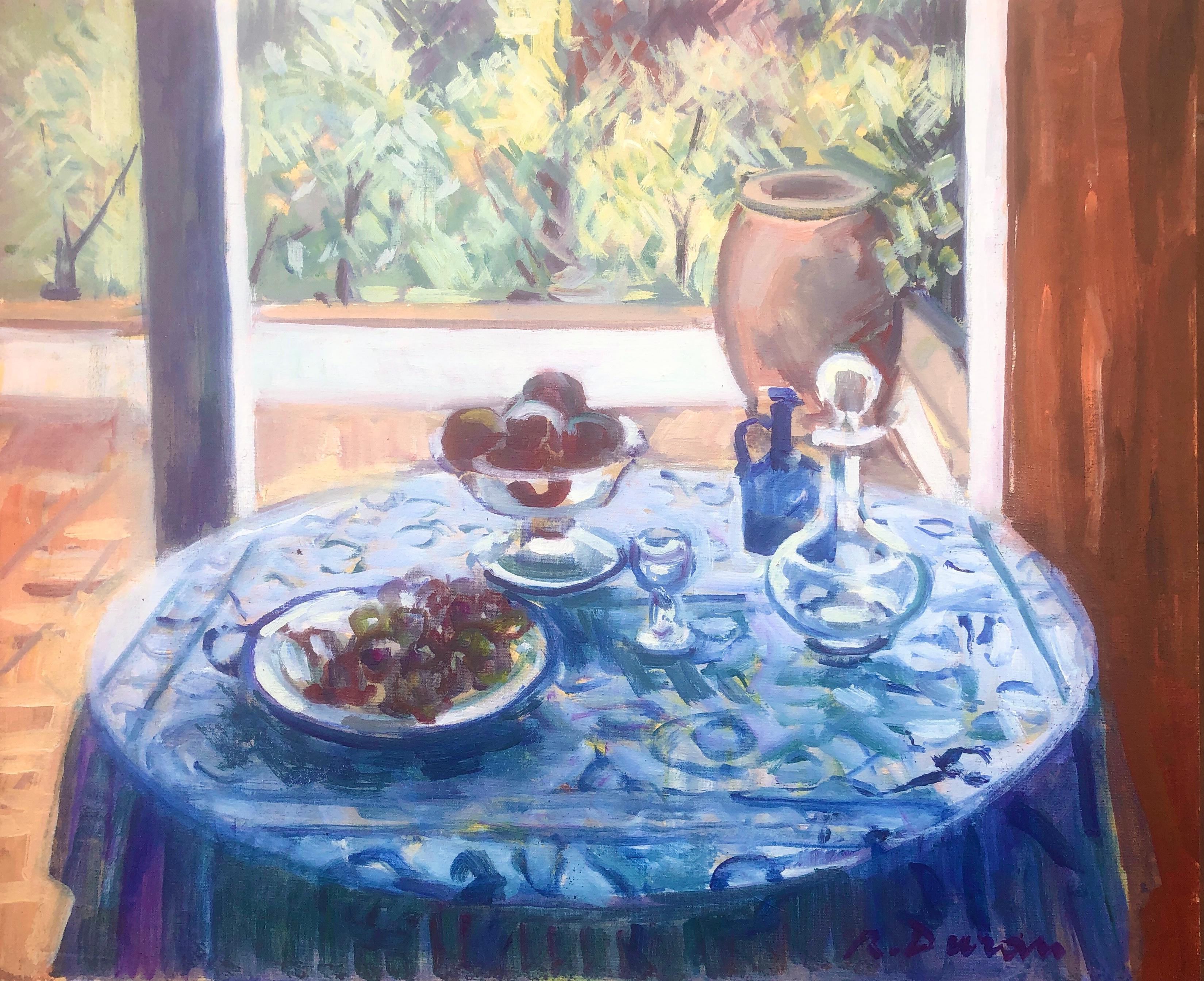 Nature morte méditerranéenne Espagne peinture à l'huile espagnole