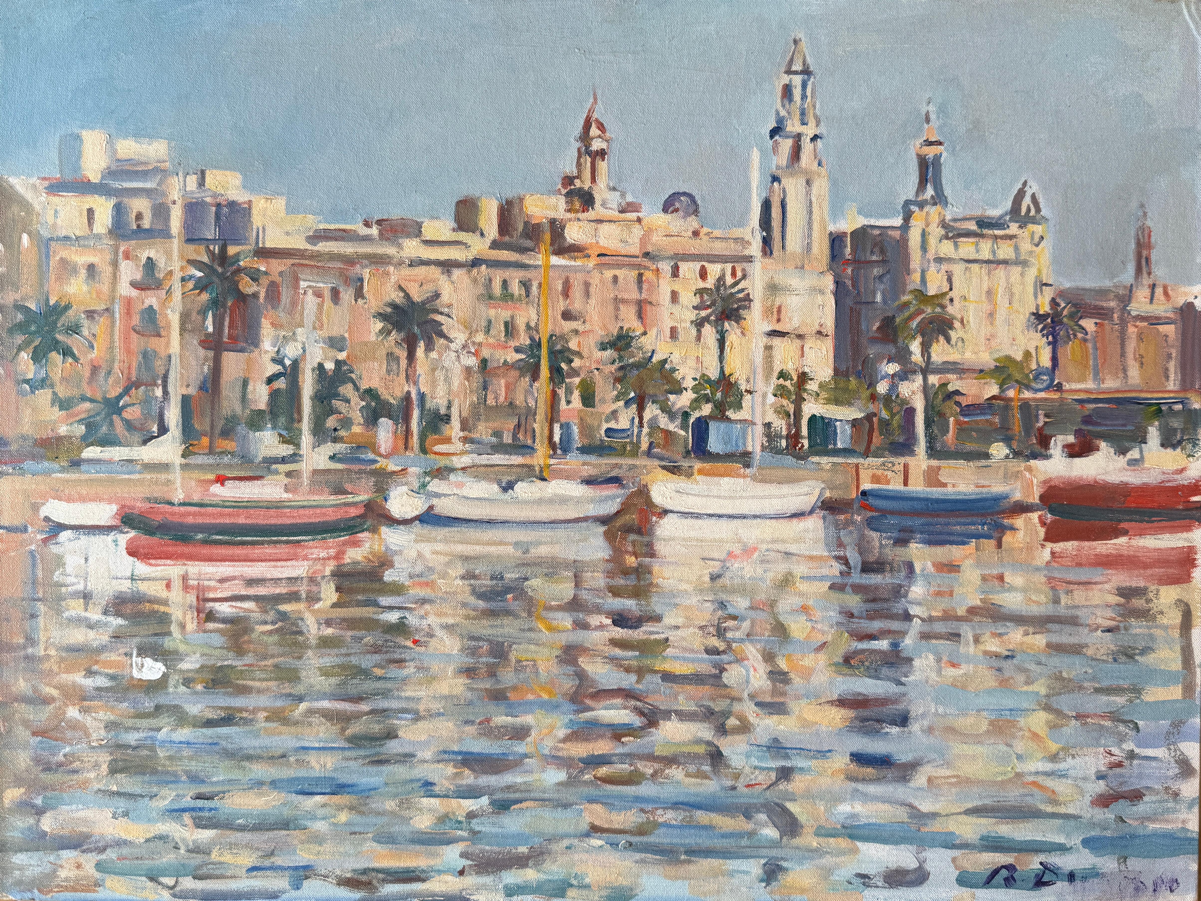 How can you tell how old an oil painting is?