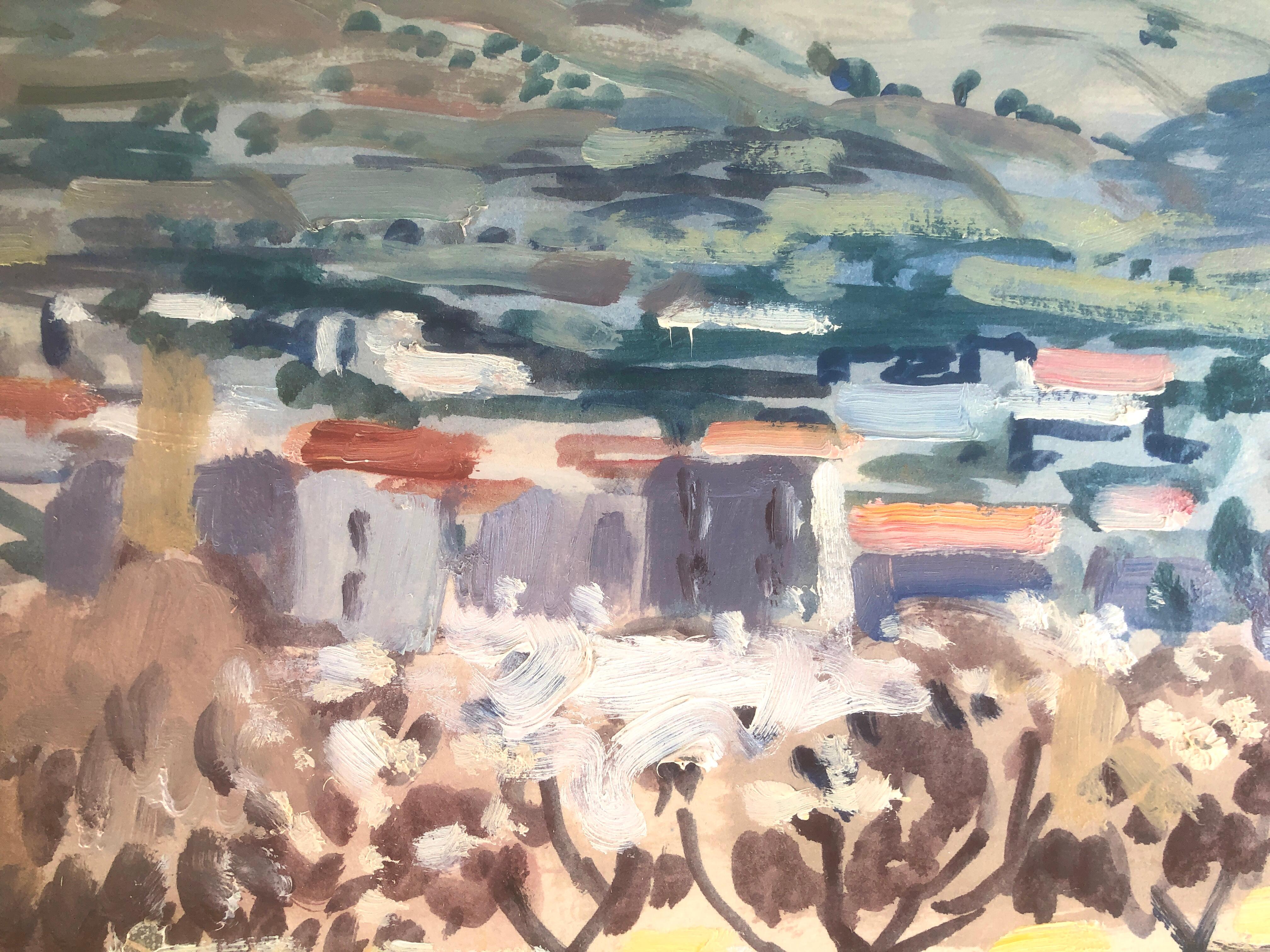 Rafael Durán Benet - Landscape of the Pyrenees - Oil on panel
Oil measures 54x75 cm.
Frameless.

Rafael Duran Benet (Terrassa, 1931 - Barcelona, 2015) is a Catalan painter, nephew of the also painter Rafael Benet. He is a disciple of Manolo Hugué
