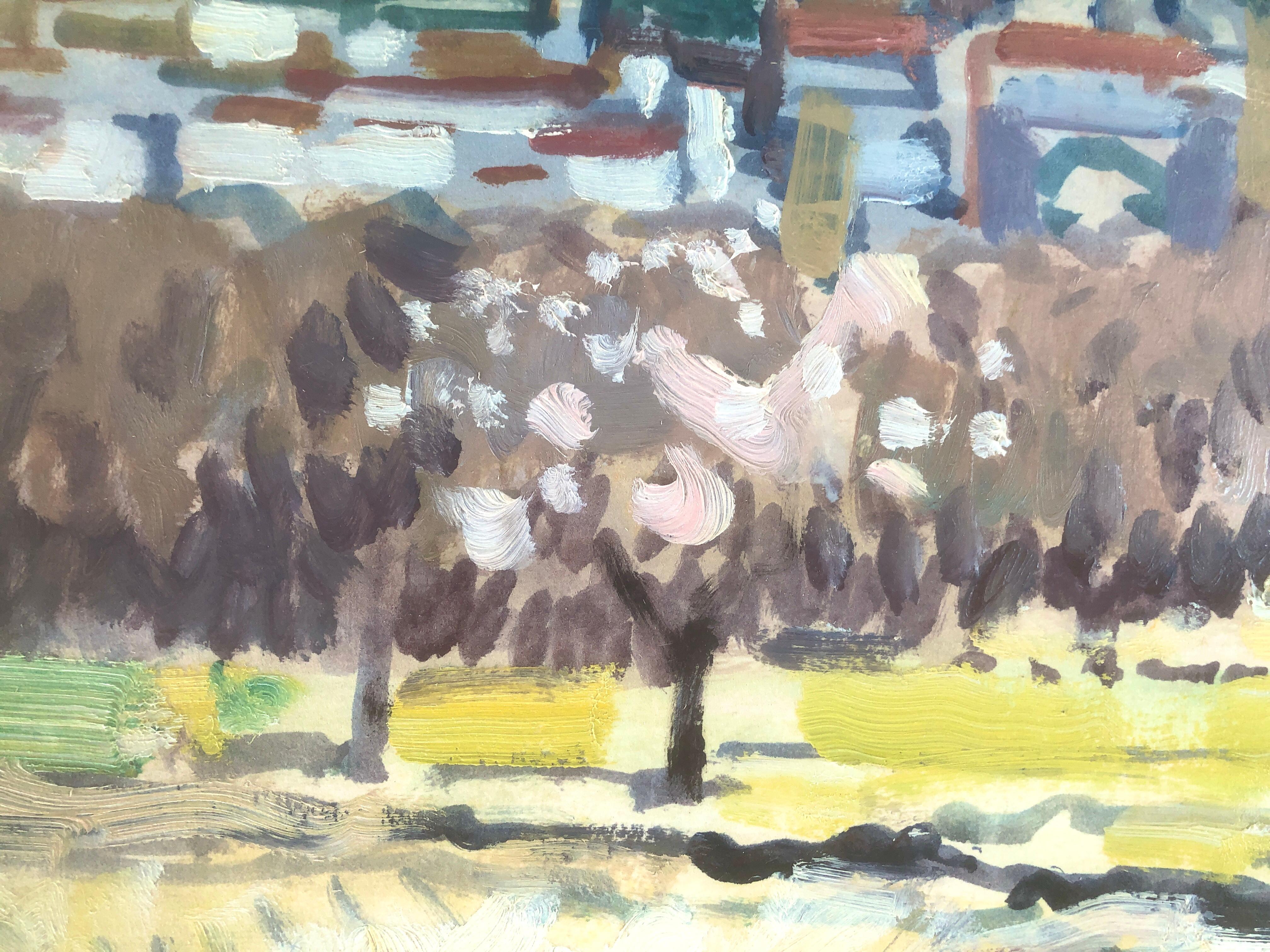 Rafael Durán Benet - Paisaje de los Pirineos - Óleo sobre tabla
El óleo mide 54x75 cm.
Sin marco.

Rafael Duran Benet (Terrassa, 1931 - Barcelona, 2015) es un pintor catalán, sobrino del también pintor Rafael Benet. An He es discípulo de Manolo